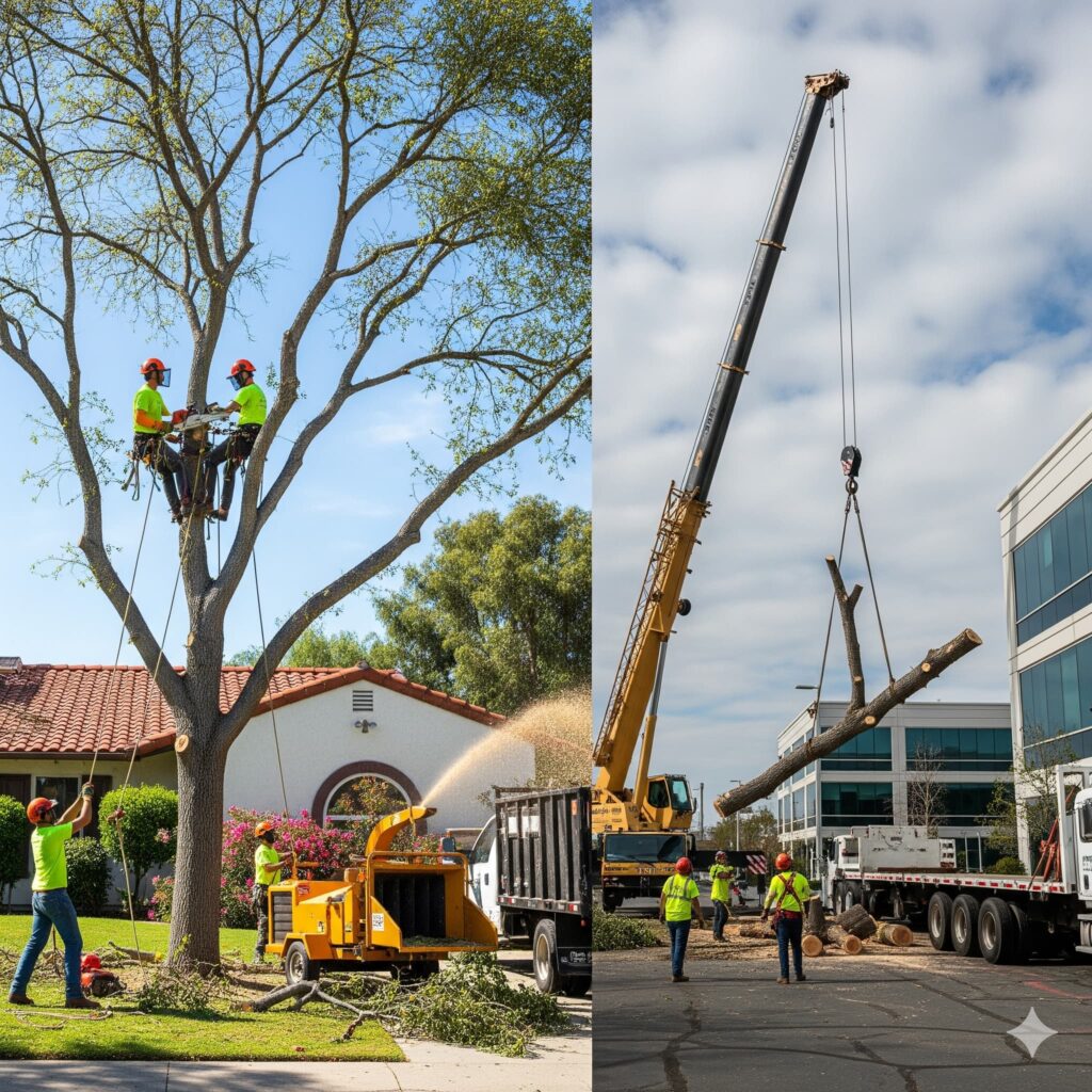 commercial tree removal brea
