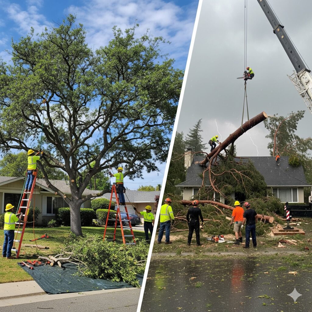 emergency tree service brea