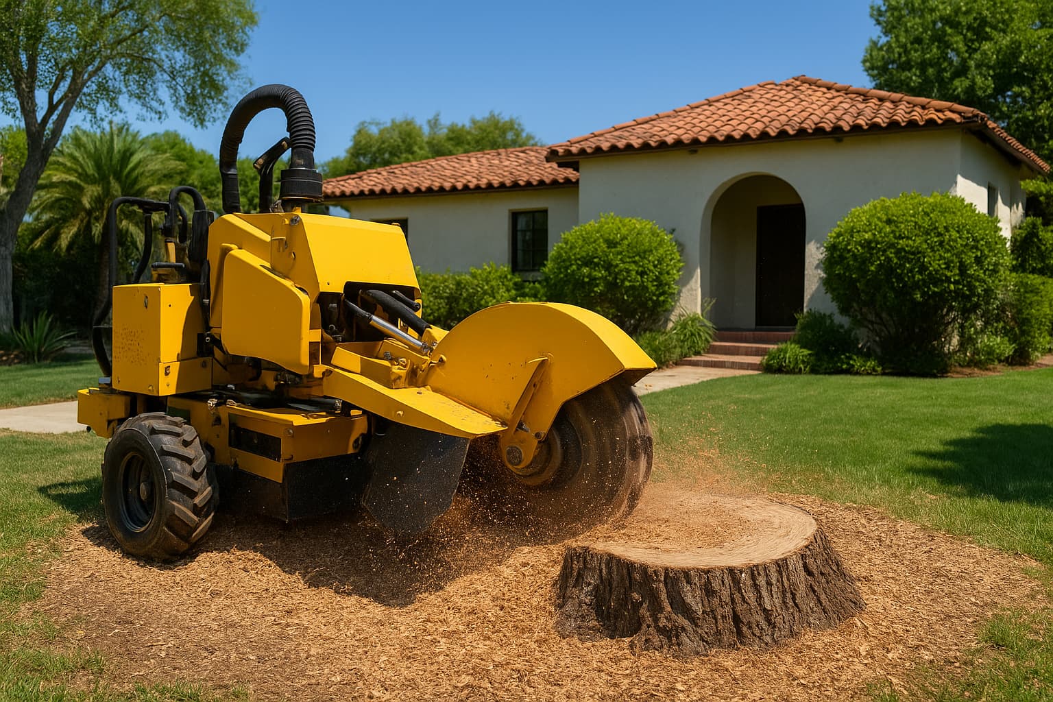 stump grinding brea