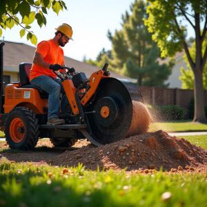 stump removal brea