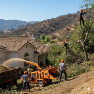 tree cutting service brea