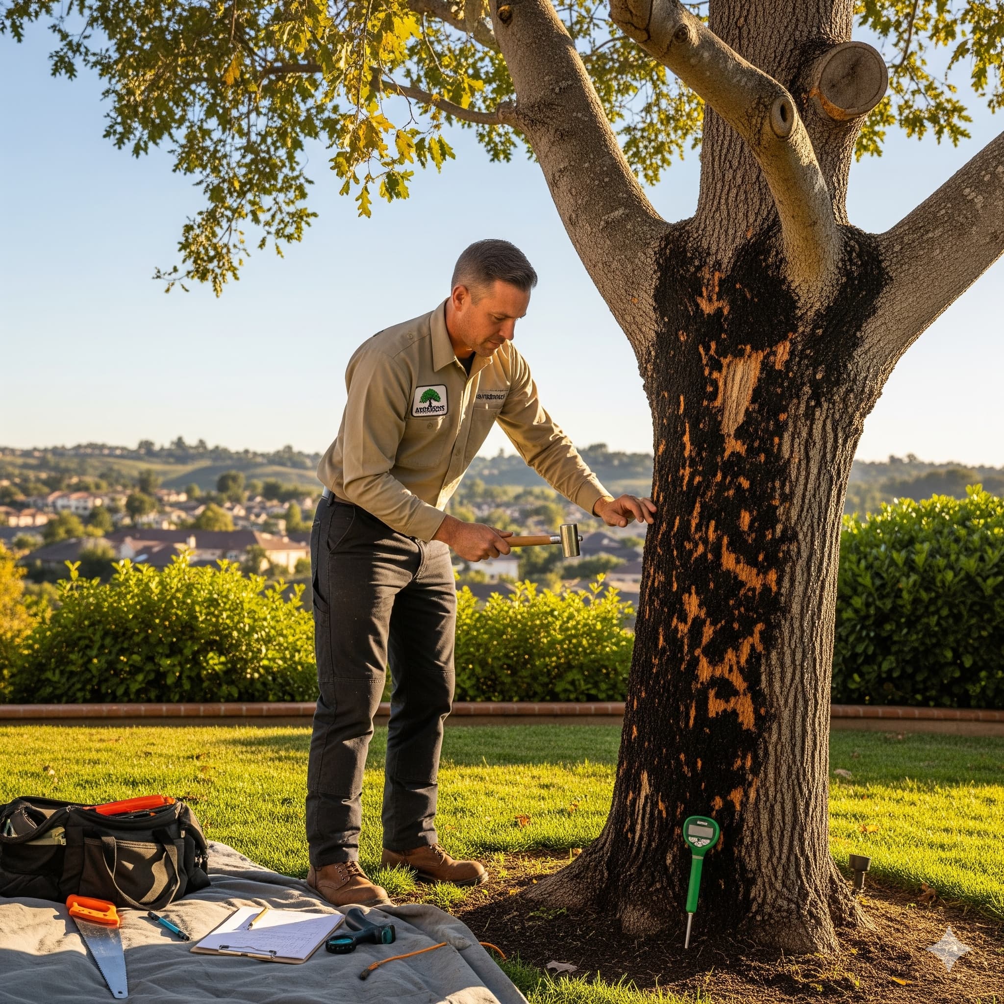tree disease treatment brea